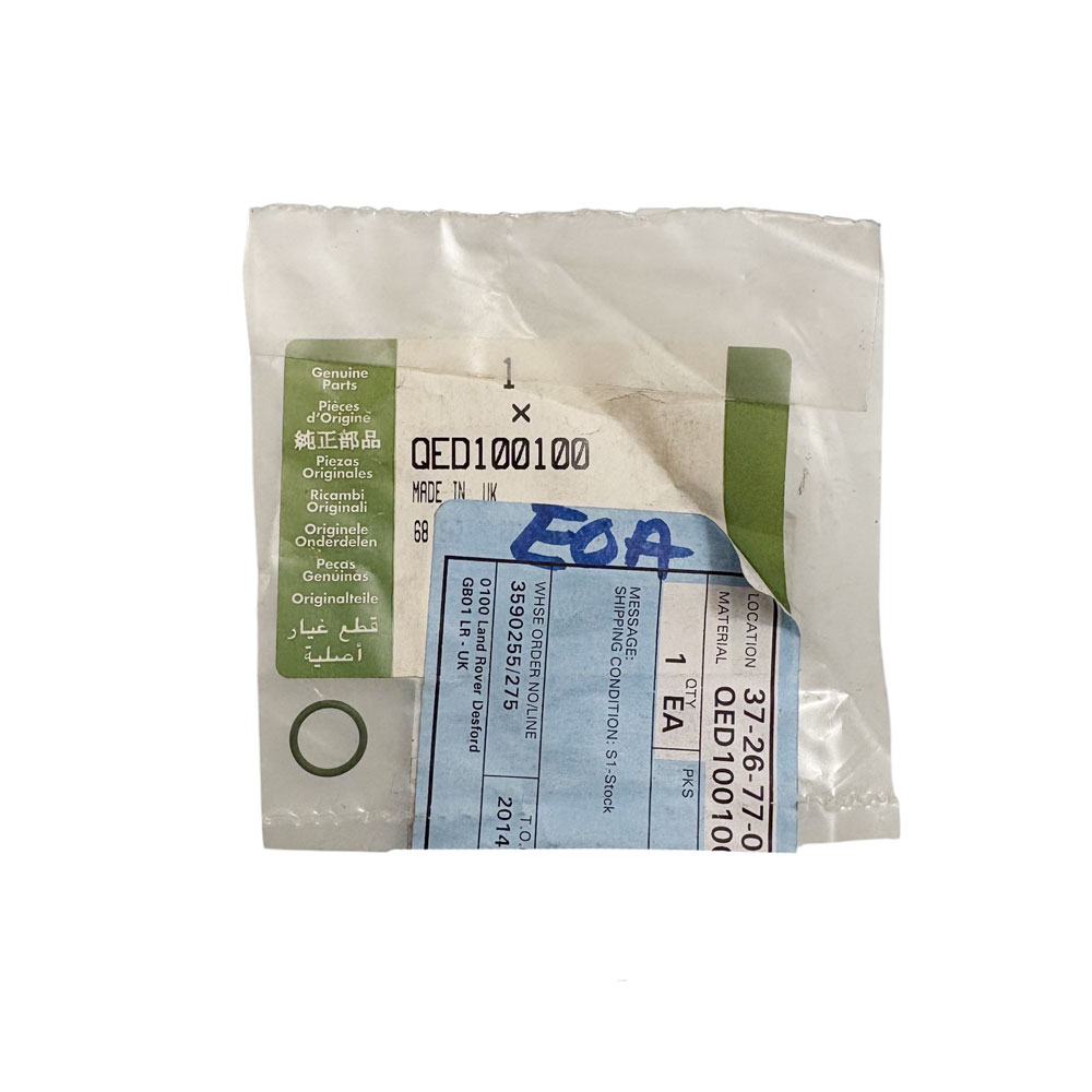 Green Thin Wall O Ring QED100100